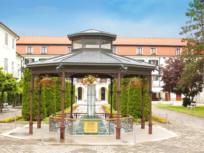 Zdravilišče Radenci - hotel Radin - termální pramen - 101 CK Zemek - Slovinsko